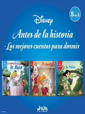 cover image of Disney Antes de la historia--Los mejores cuentos para dormir